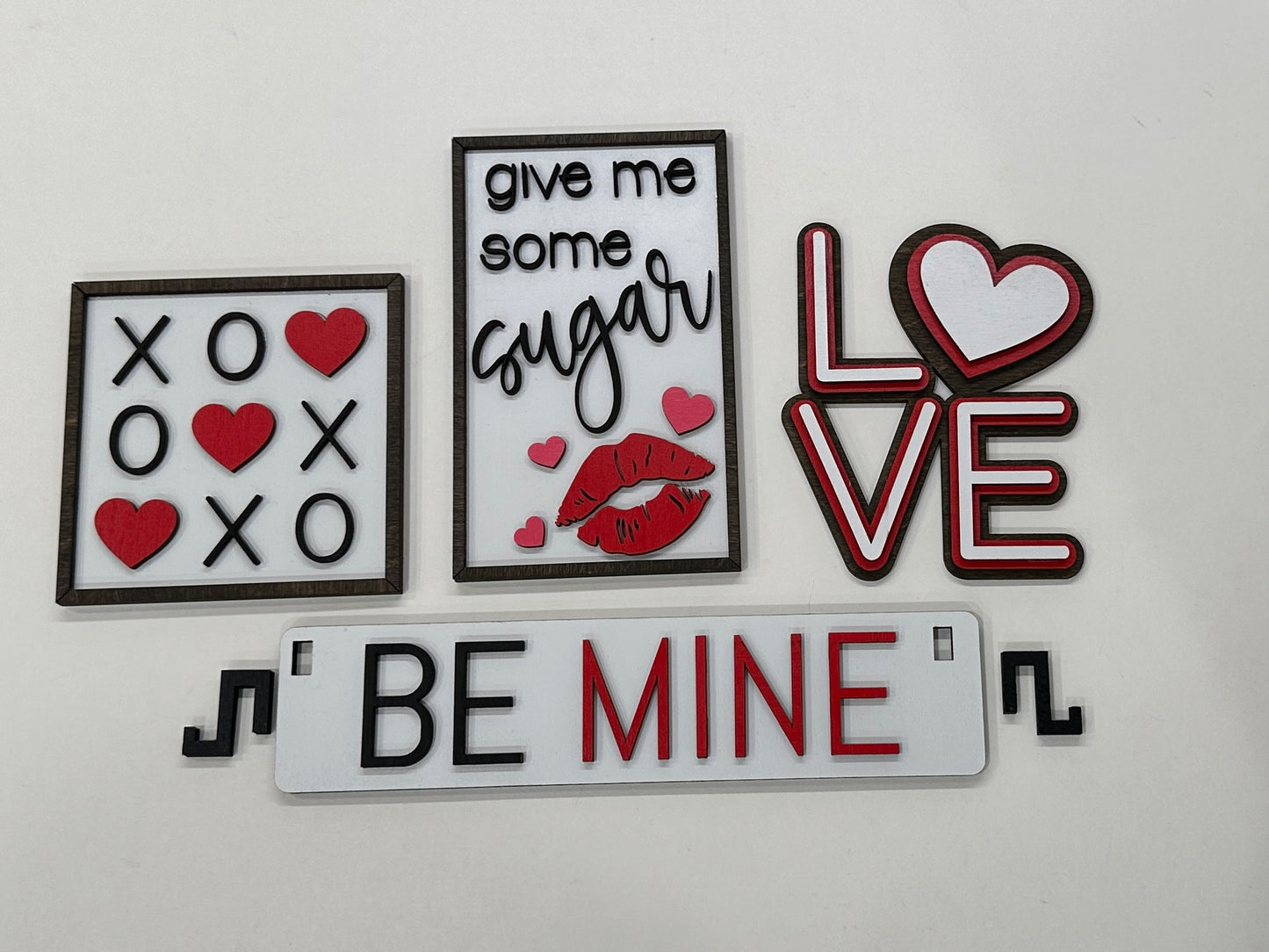 Valentine's Day | Be Mine | Shelf Sitter Insert | Interchangeable Add On