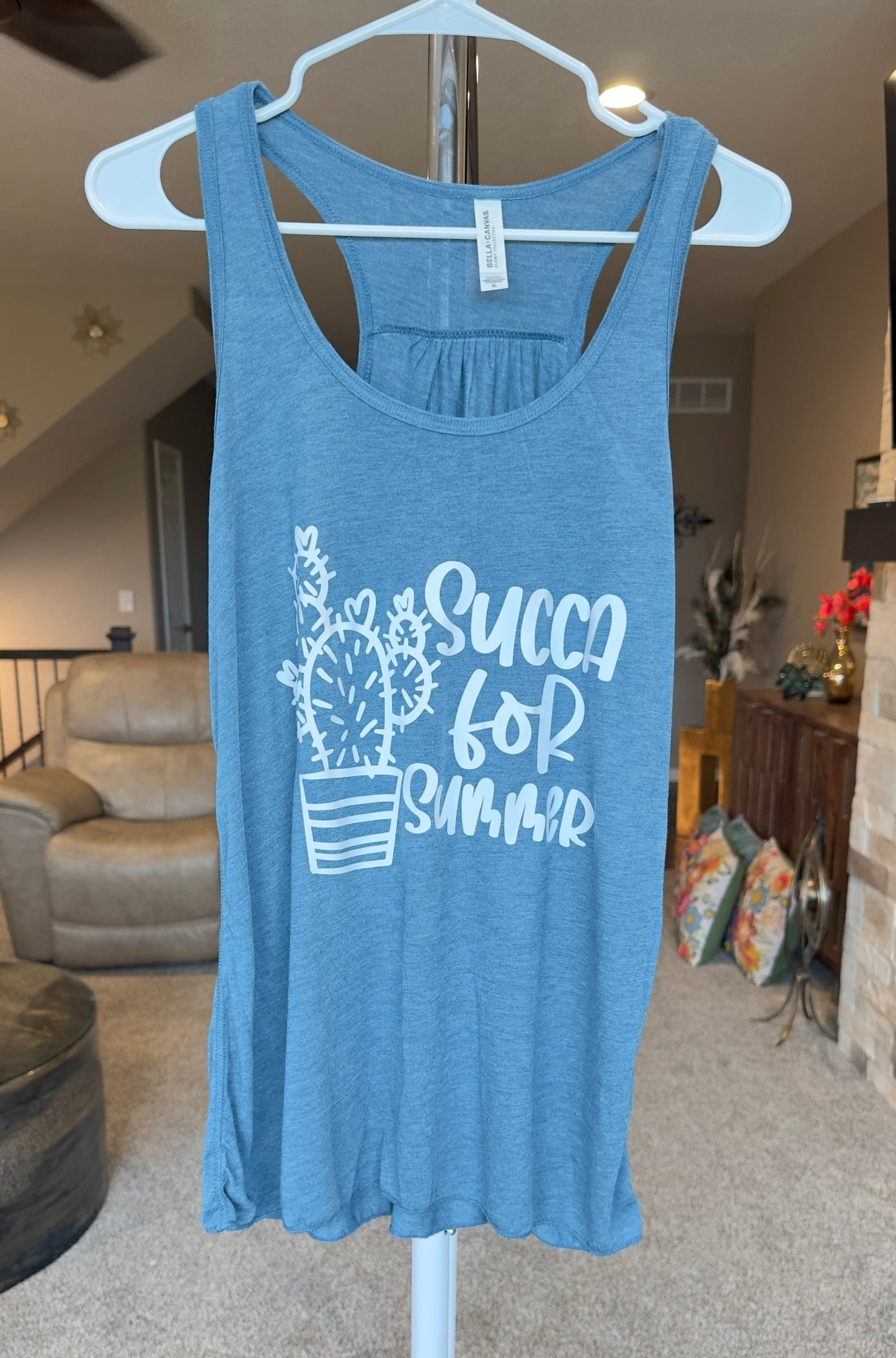 X-Large | Succa for Summer | Denim Slub | Tee & Tank Sale