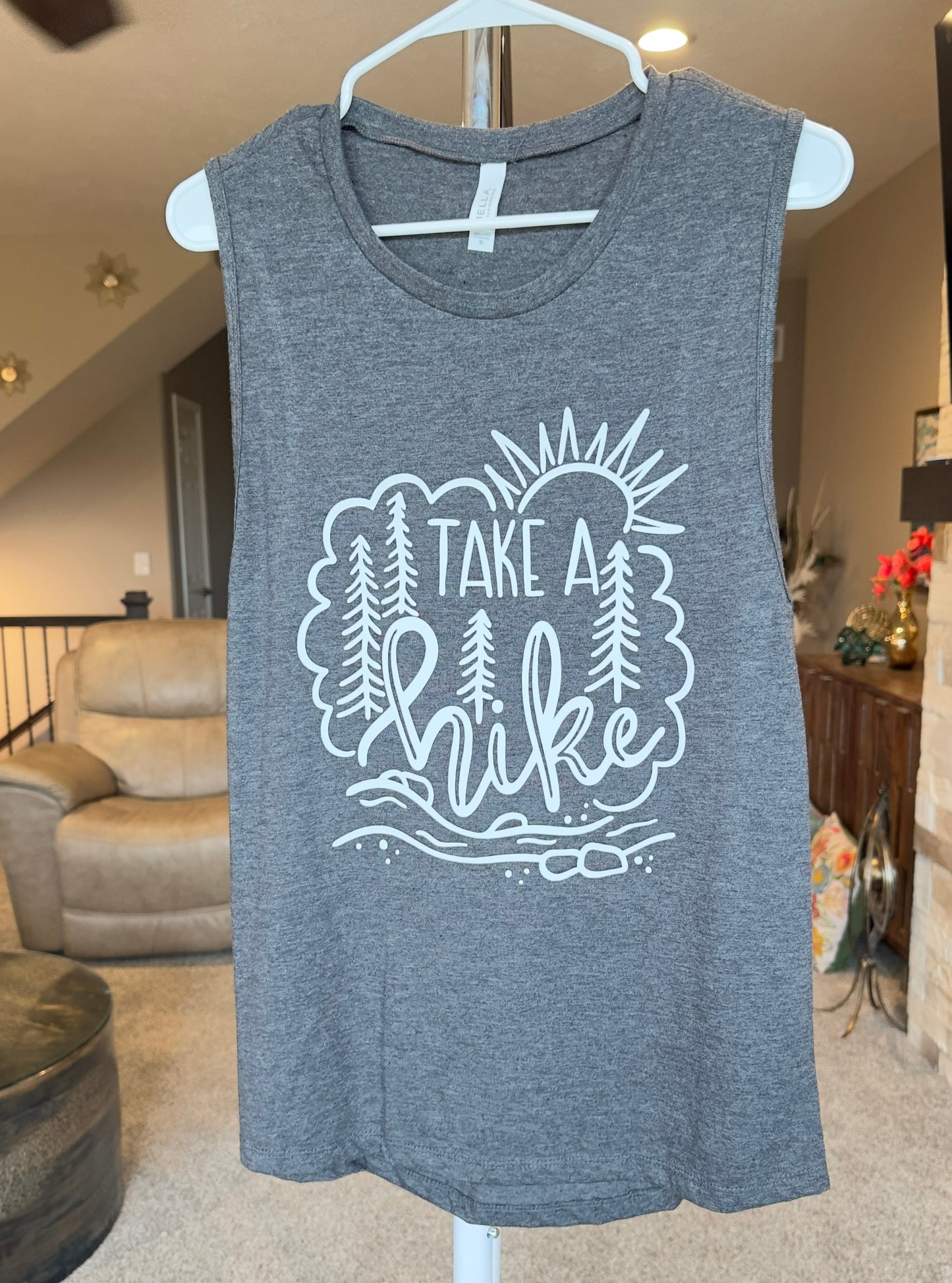 X-Large | Take a Hike | Heather Dark | Tee & Tank Sale