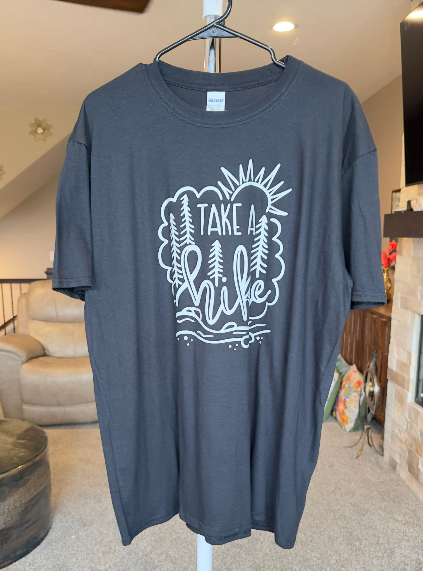 X-Large | Take a Hike | Black | Tee & Tank Sale