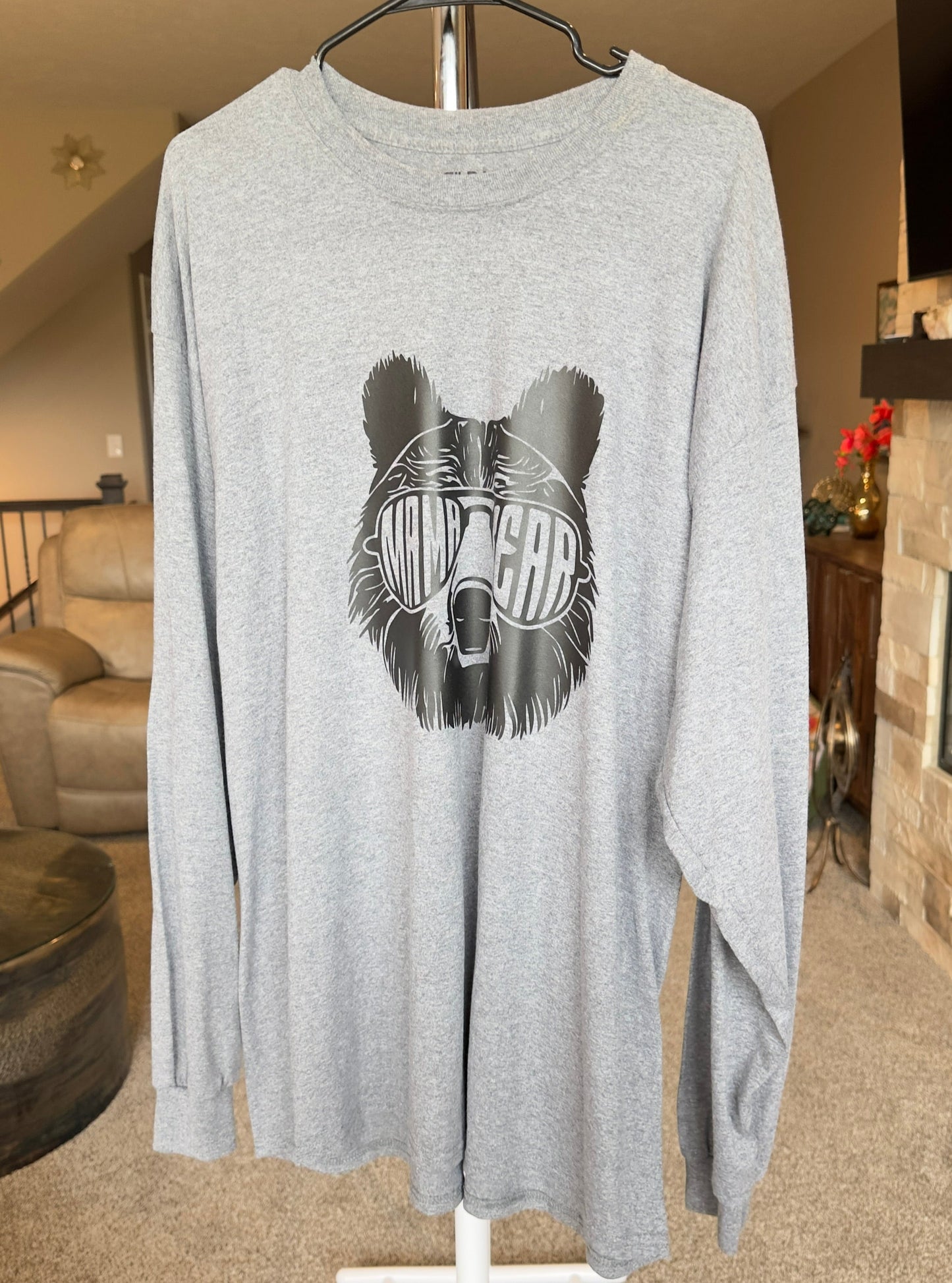 XX-Large | Mama Bear | Heather Gray | Tee & Tank Sale