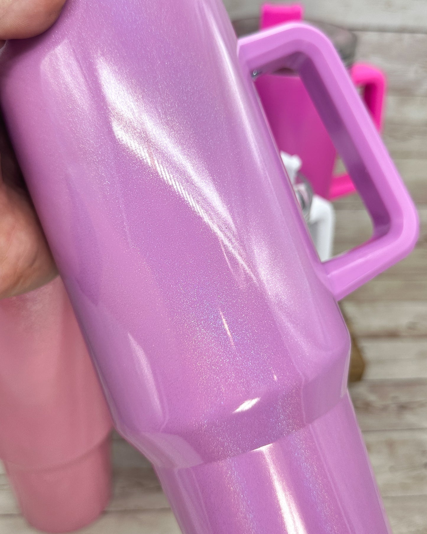 40oz Shimmer Handle Tumbler