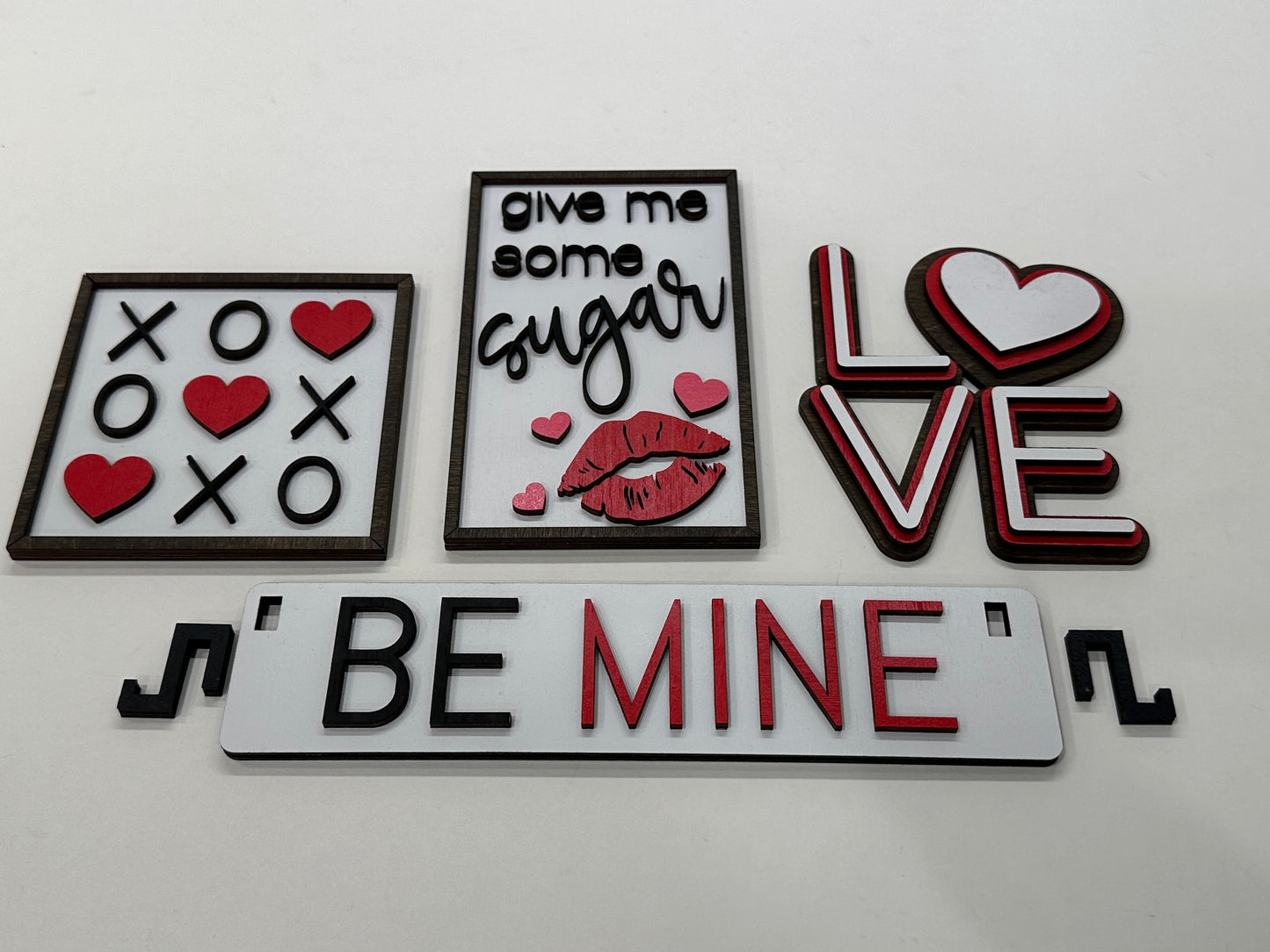 Valentine's Day | Be Mine | Shelf Sitter Insert | Interchangeable Add On