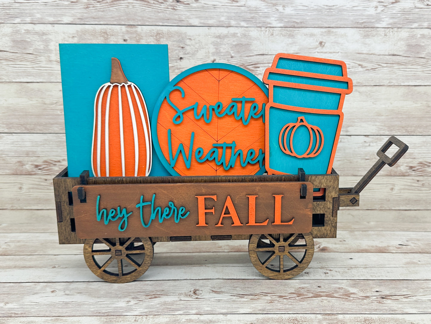Hey There Fall Shelf Sitter Insert | Interchangeable Add On