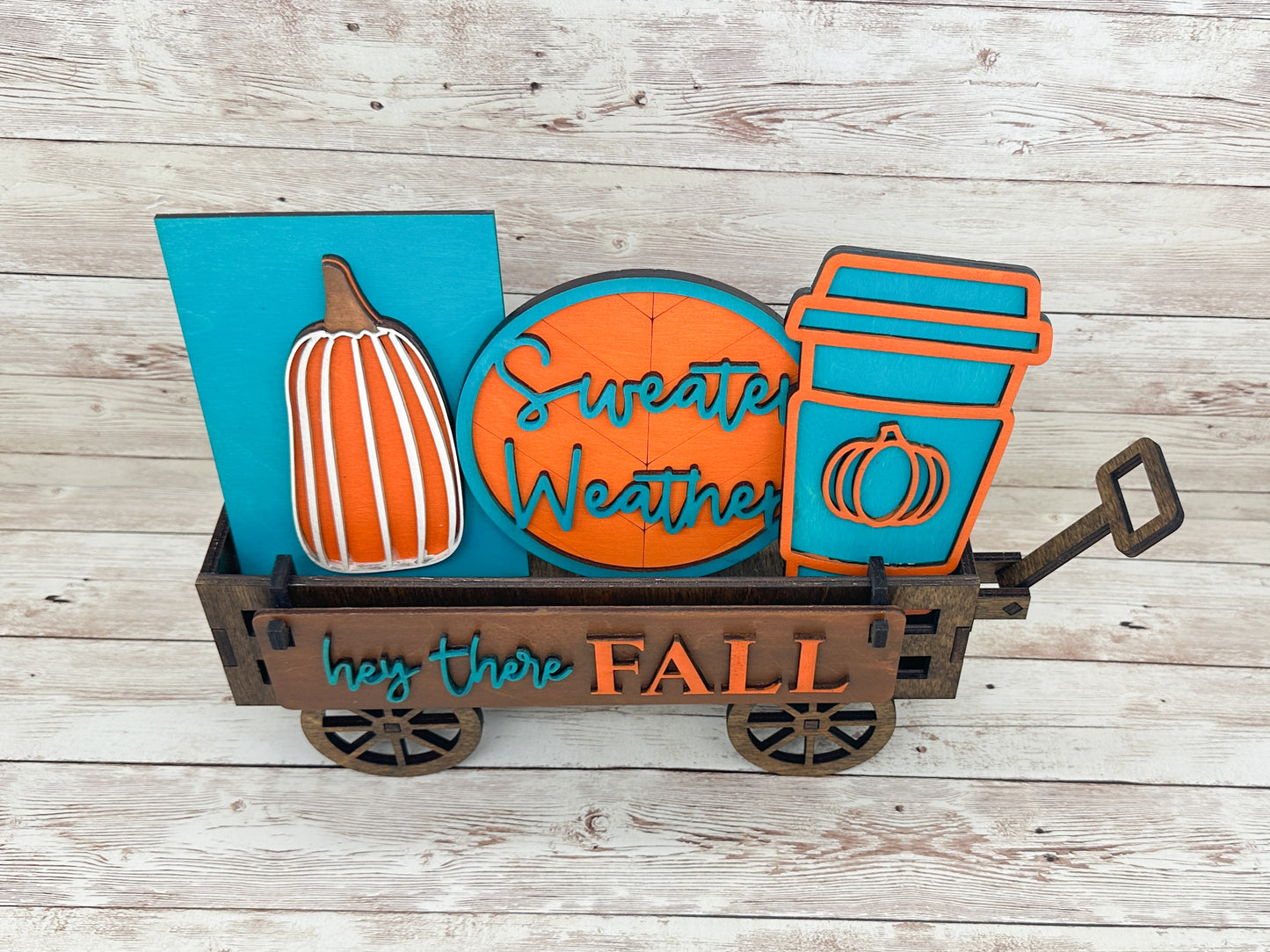 Hey There Fall Shelf Sitter Insert | Interchangeable Add On