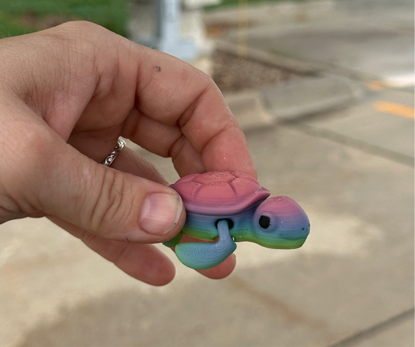 Baby Turtle | 3D Printed | Mystery Color