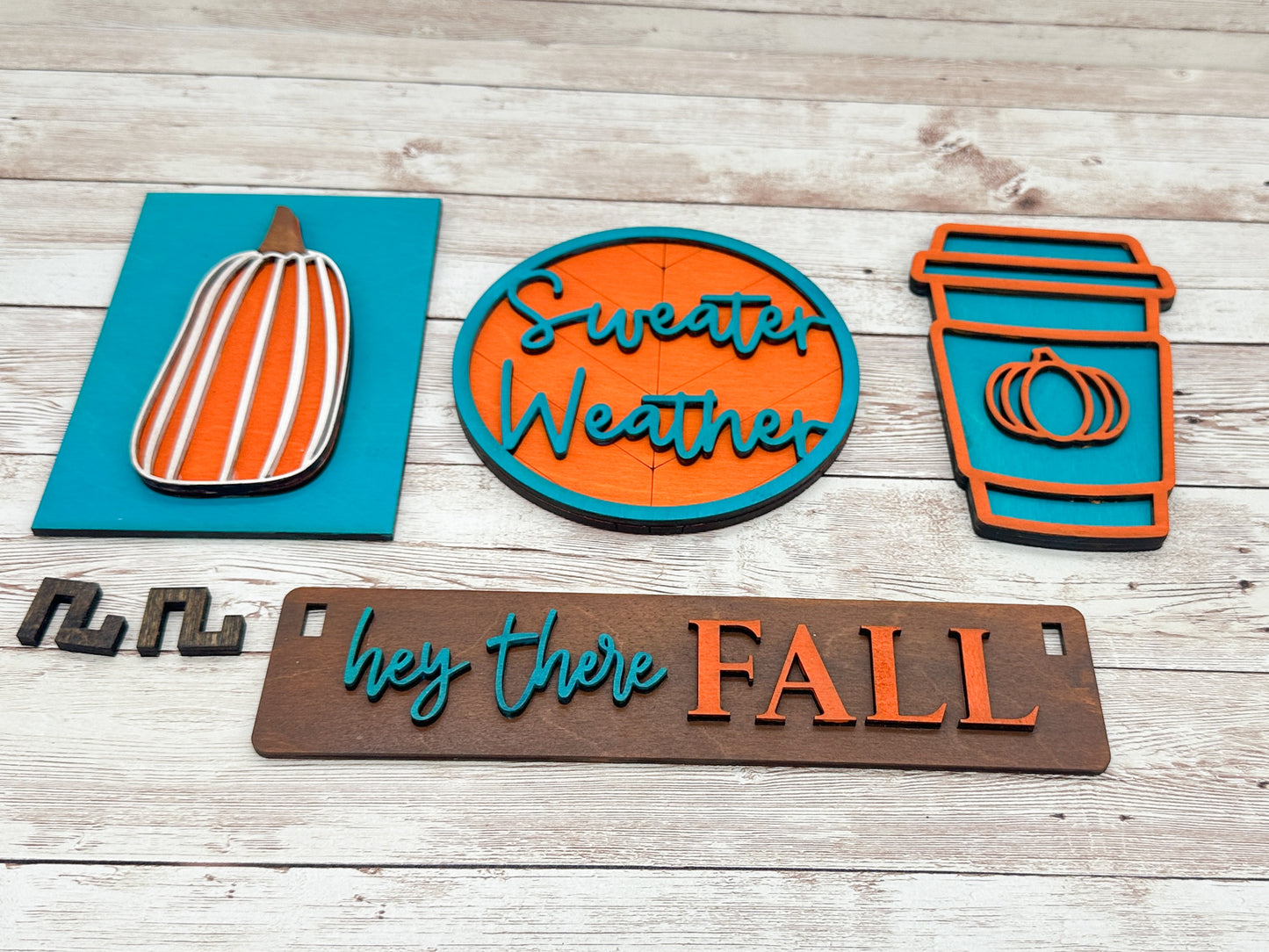 Hey There Fall Shelf Sitter Insert | Interchangeable Add On