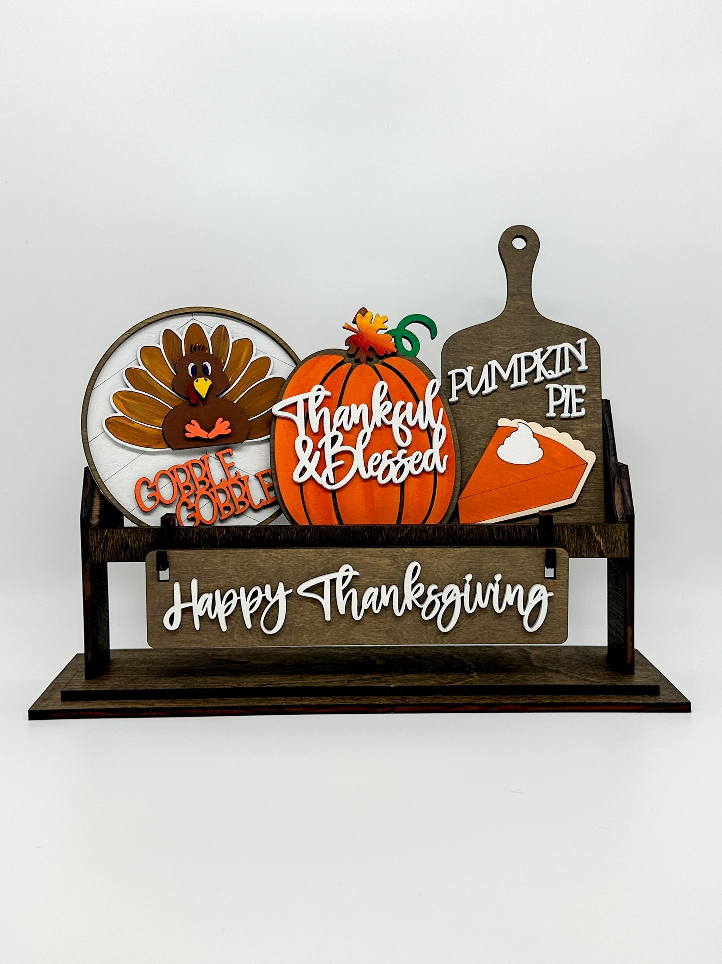 Happy Thanksgiving | Shelf Sitter Insert | Interchangeable Add On