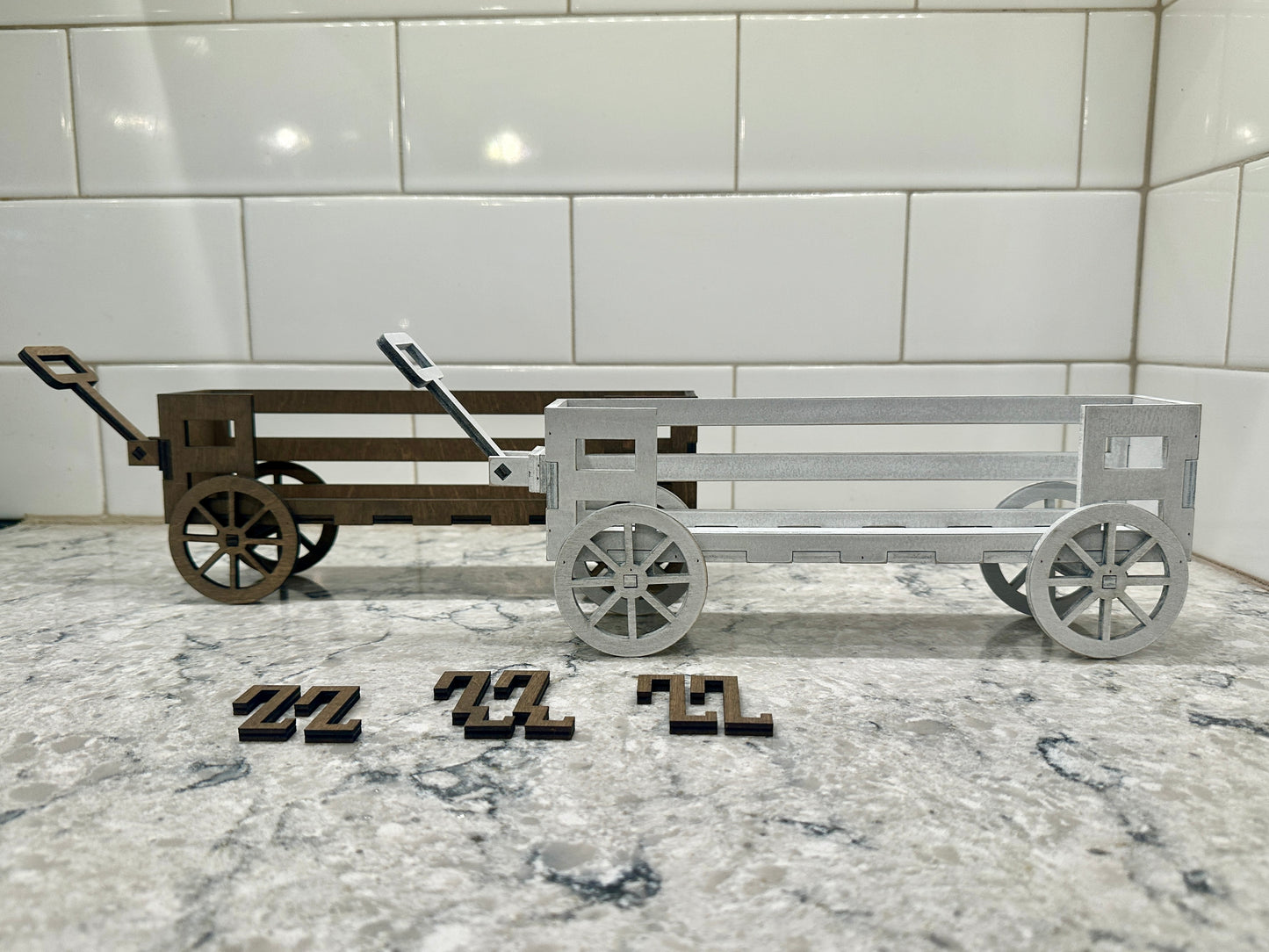 Interchangeable Wagon (NEW Open Front) Shelf Sitter Base