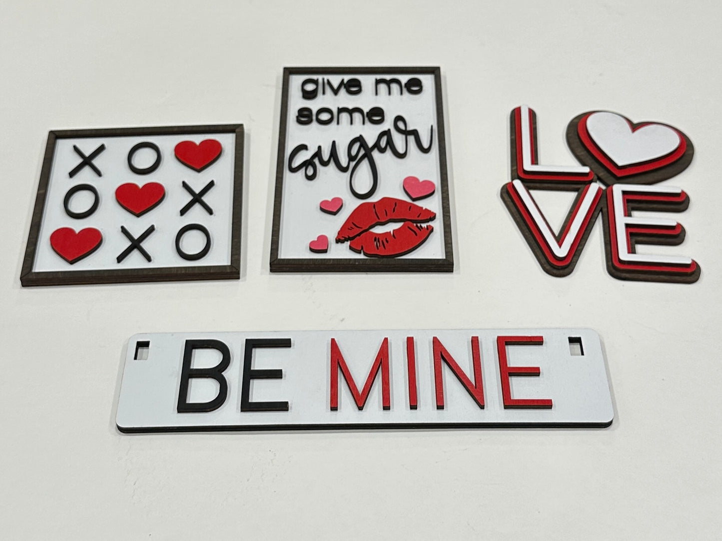 Valentine's Day | Be Mine | Shelf Sitter Insert | Interchangeable Add On