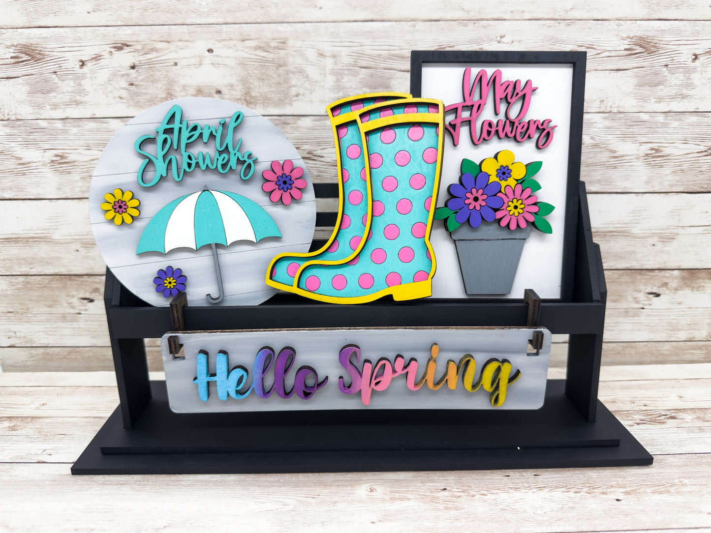 Interchangeable Bench Shelf Sitter Base Riser