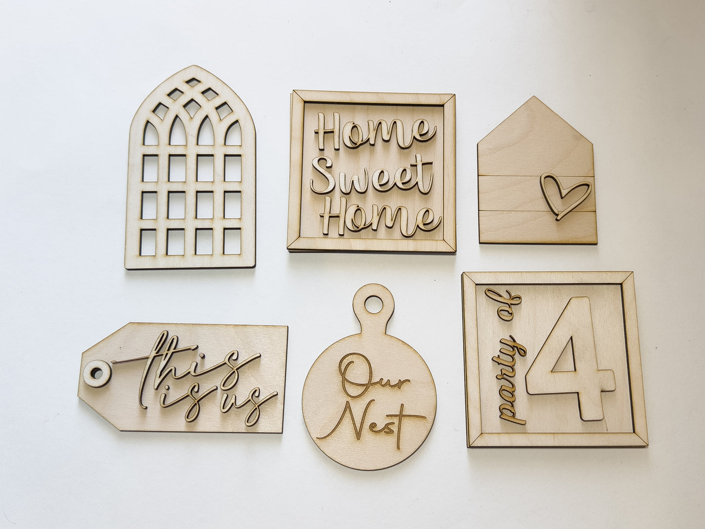 This is Us Tiered Tray DIY Kit | Unfinished Paint Your Own