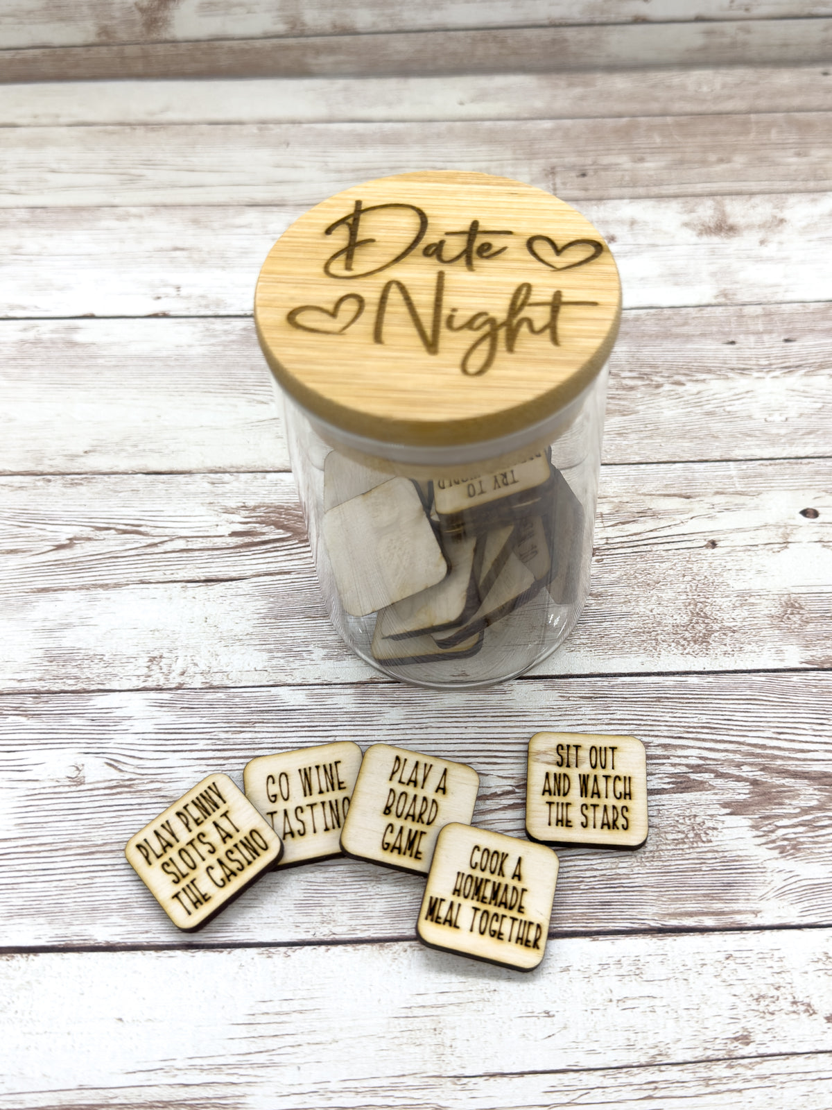 Date Night Jar | Valentine's Gift | Anniversary Present