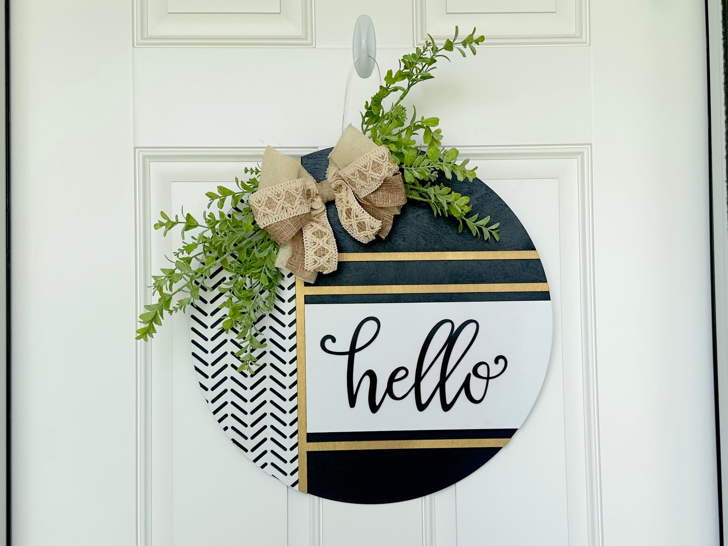 Boho Geometric Door Hanger