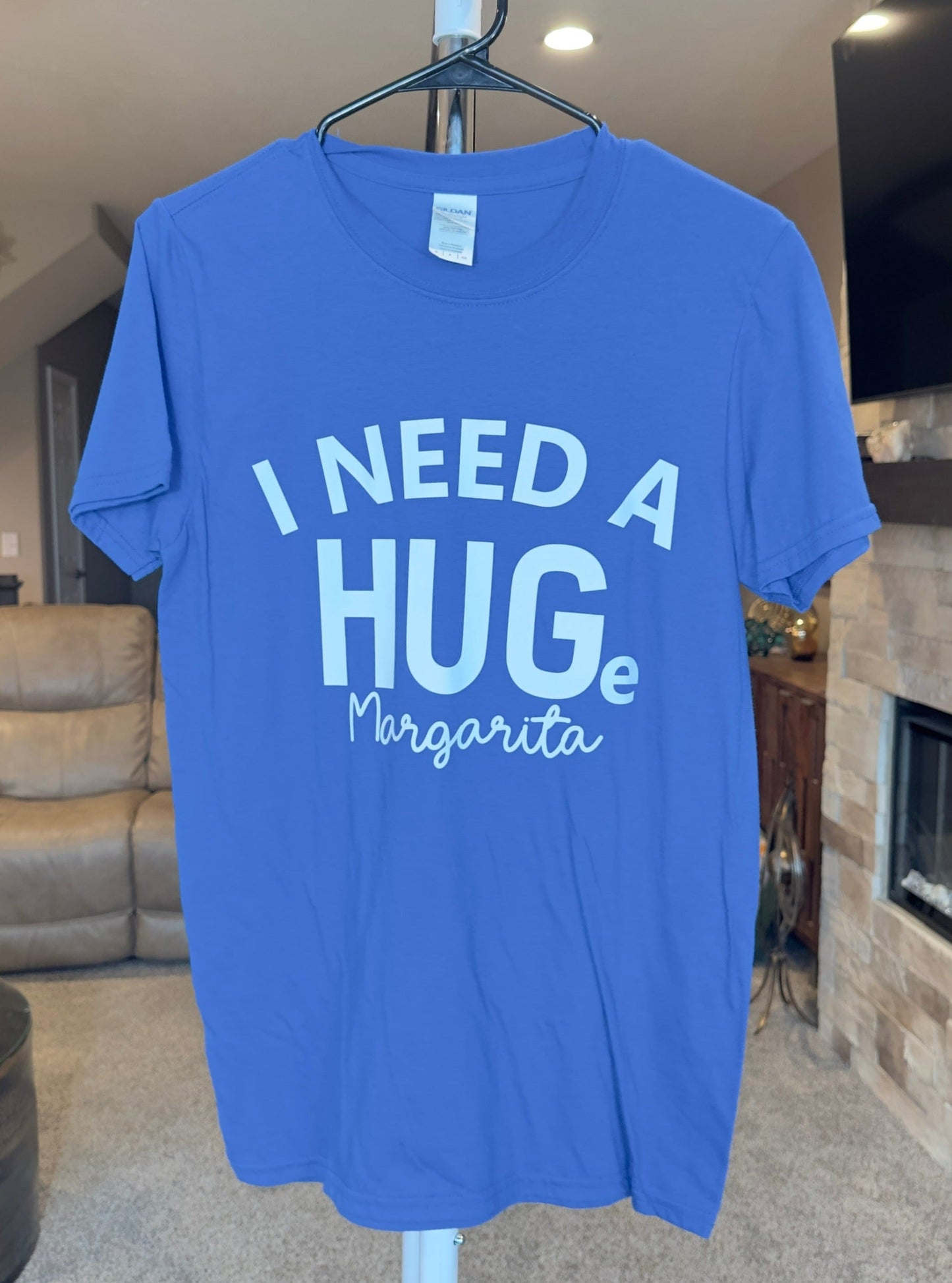Small | I Need a HUGe Margarita | Royal | Tee & Tank Sale *