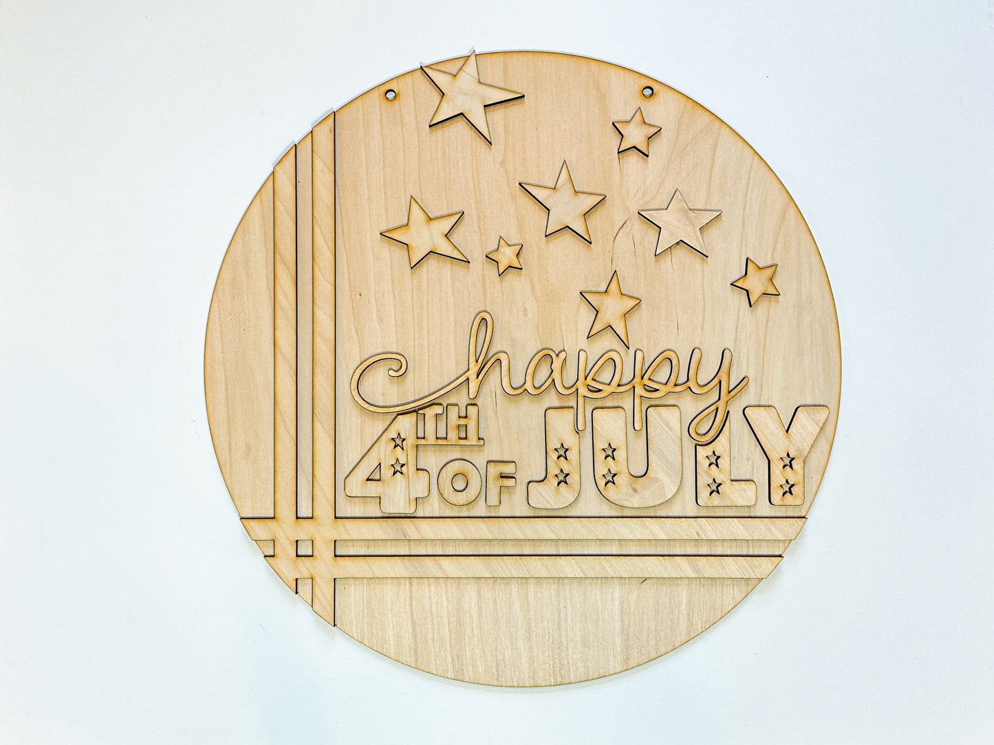 July 4th Door Hanger DIY Kit | Unfinished | Paint Your Own
