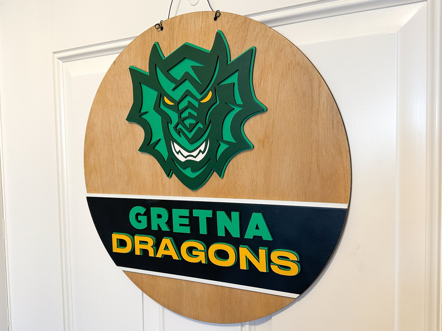 Gretna Dragons Door Hanger
