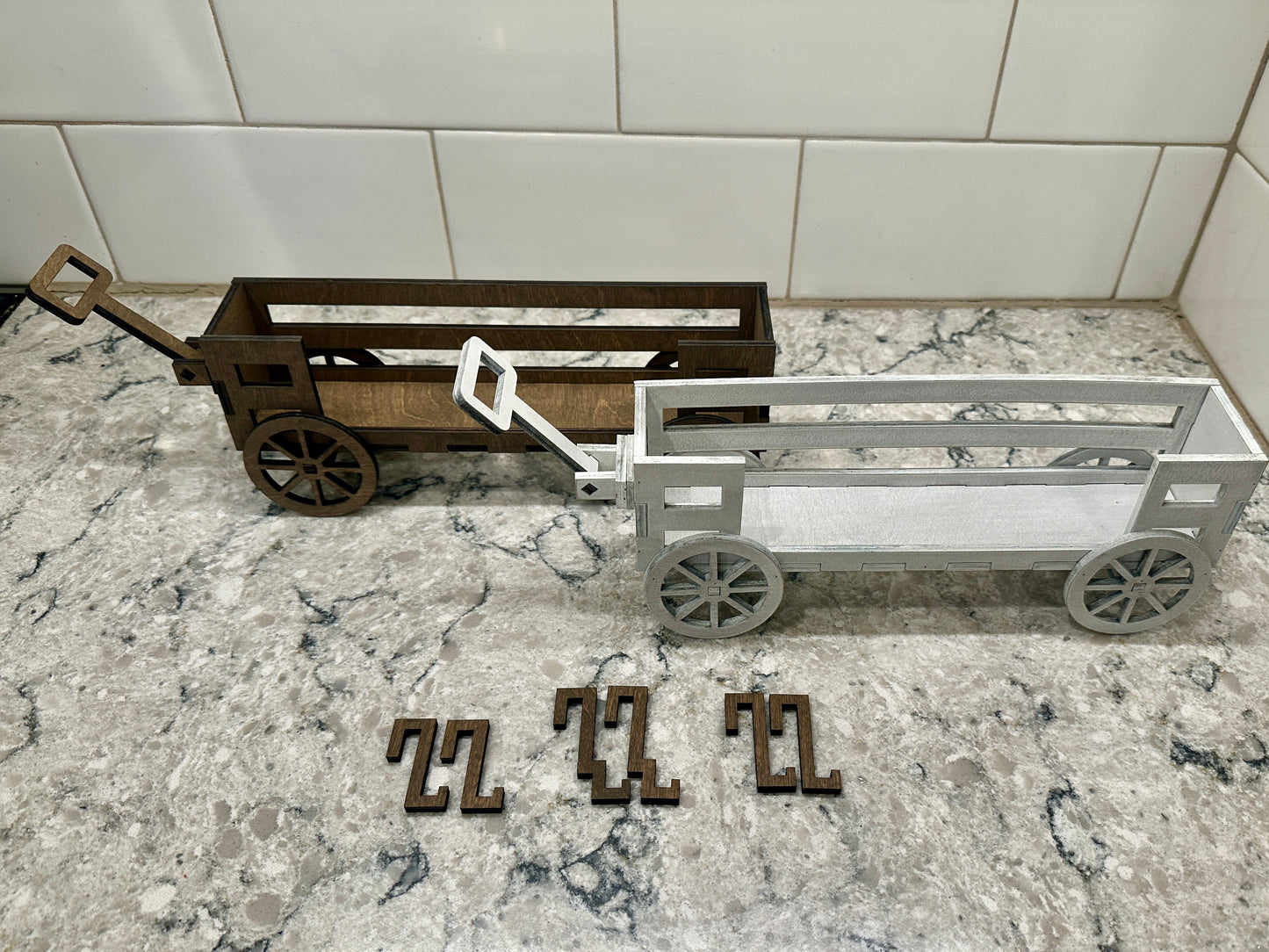 Interchangeable Wagon (NEW Open Front) Shelf Sitter Base