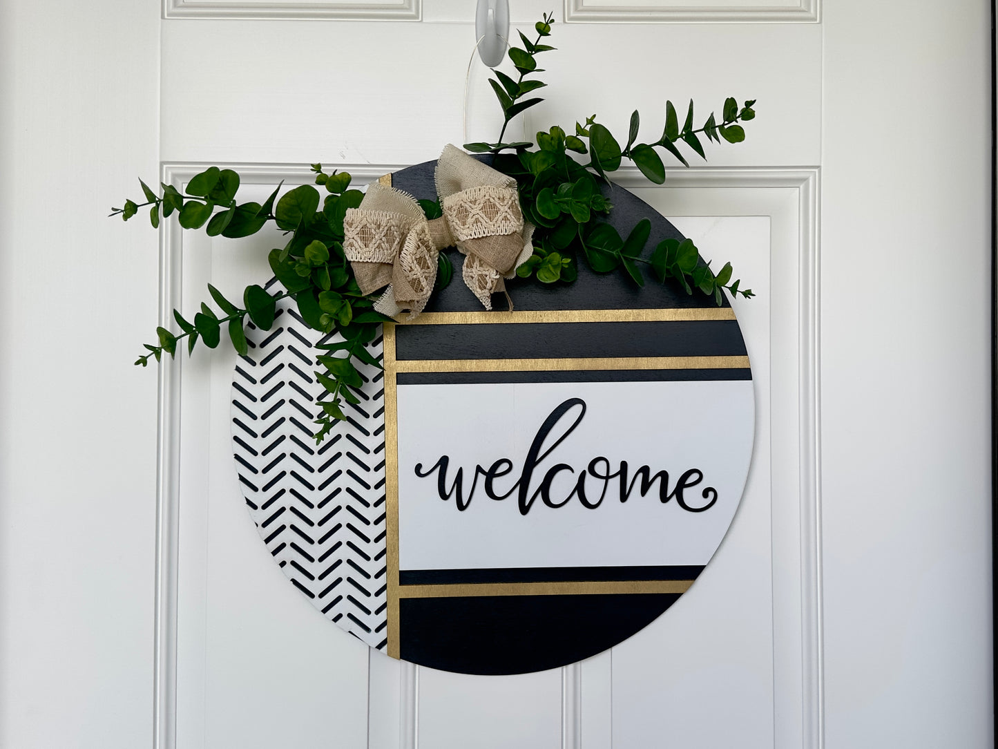 Boho Geometric Door Hanger