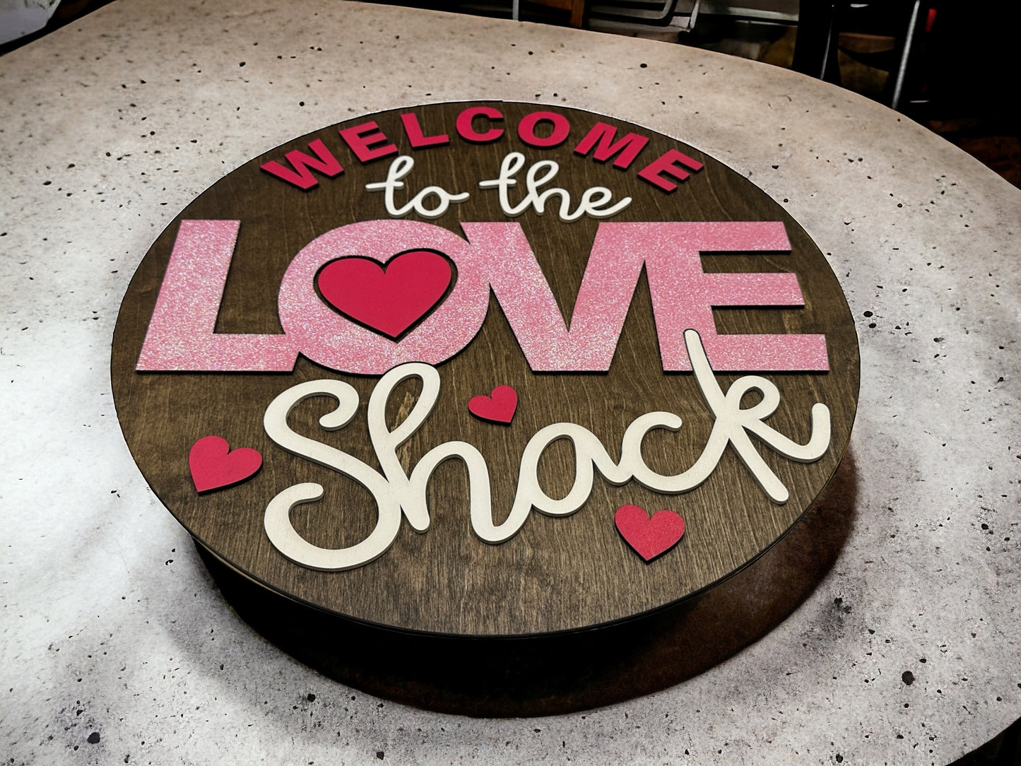 Love Shack | Valentine’s Door Hanger