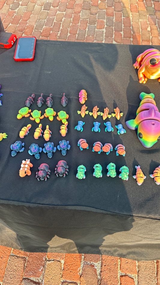 Mini Creatures | 3D Printed | Mystery Color