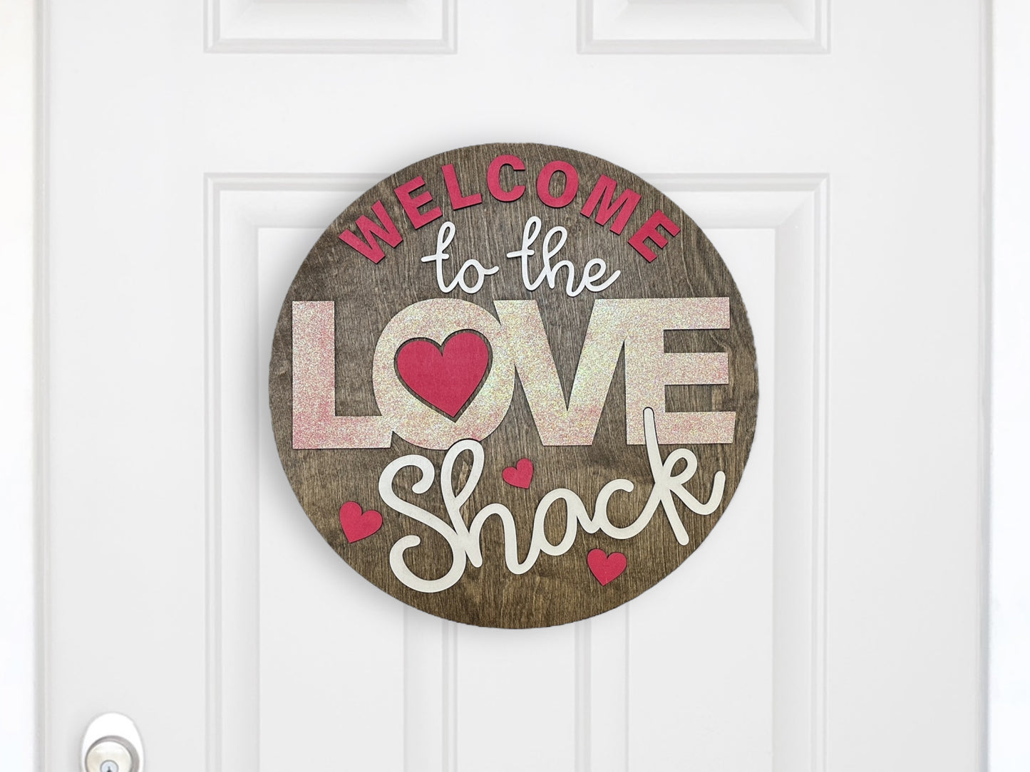 Love Shack | Valentine’s Door Hanger