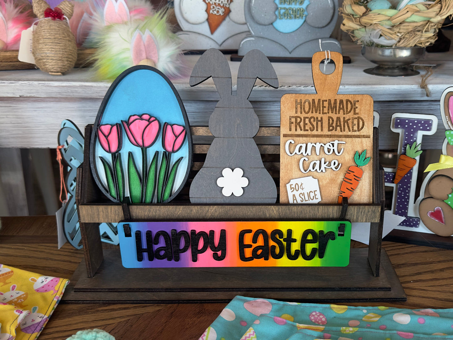 Easter | Made to Order | Shelf Sitter Insert | Interchangeable Add On