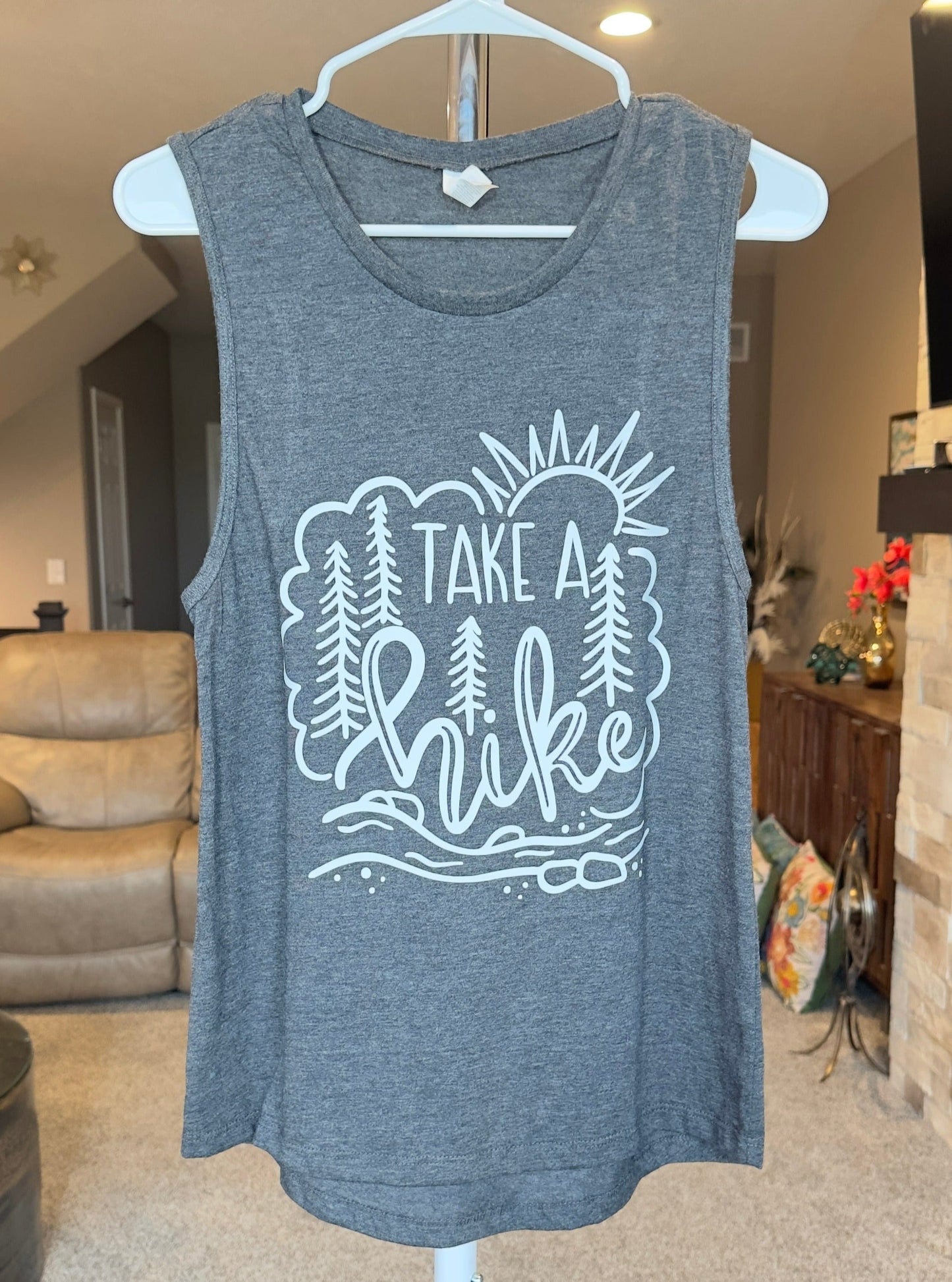 Medium | Take a Hike | Heather Dark | Tee & Tank Sale*