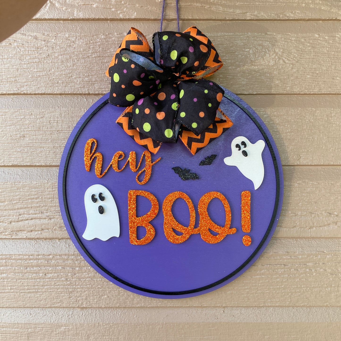 Hey Boo Door Hanger DIY Kit | Unfinished | Paint Your Own