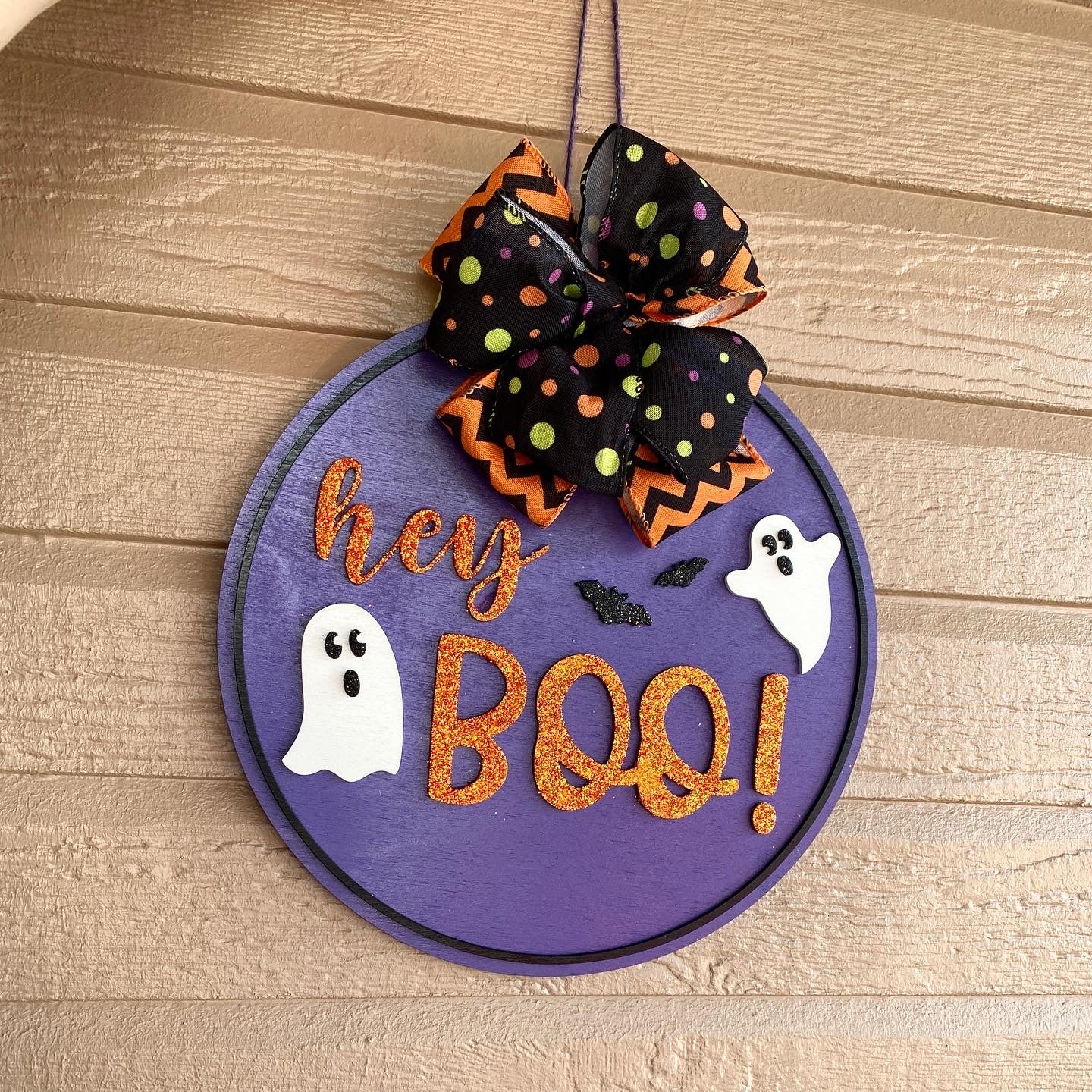 Hey Boo Door Hanger DIY Kit | Unfinished | Paint Your Own
