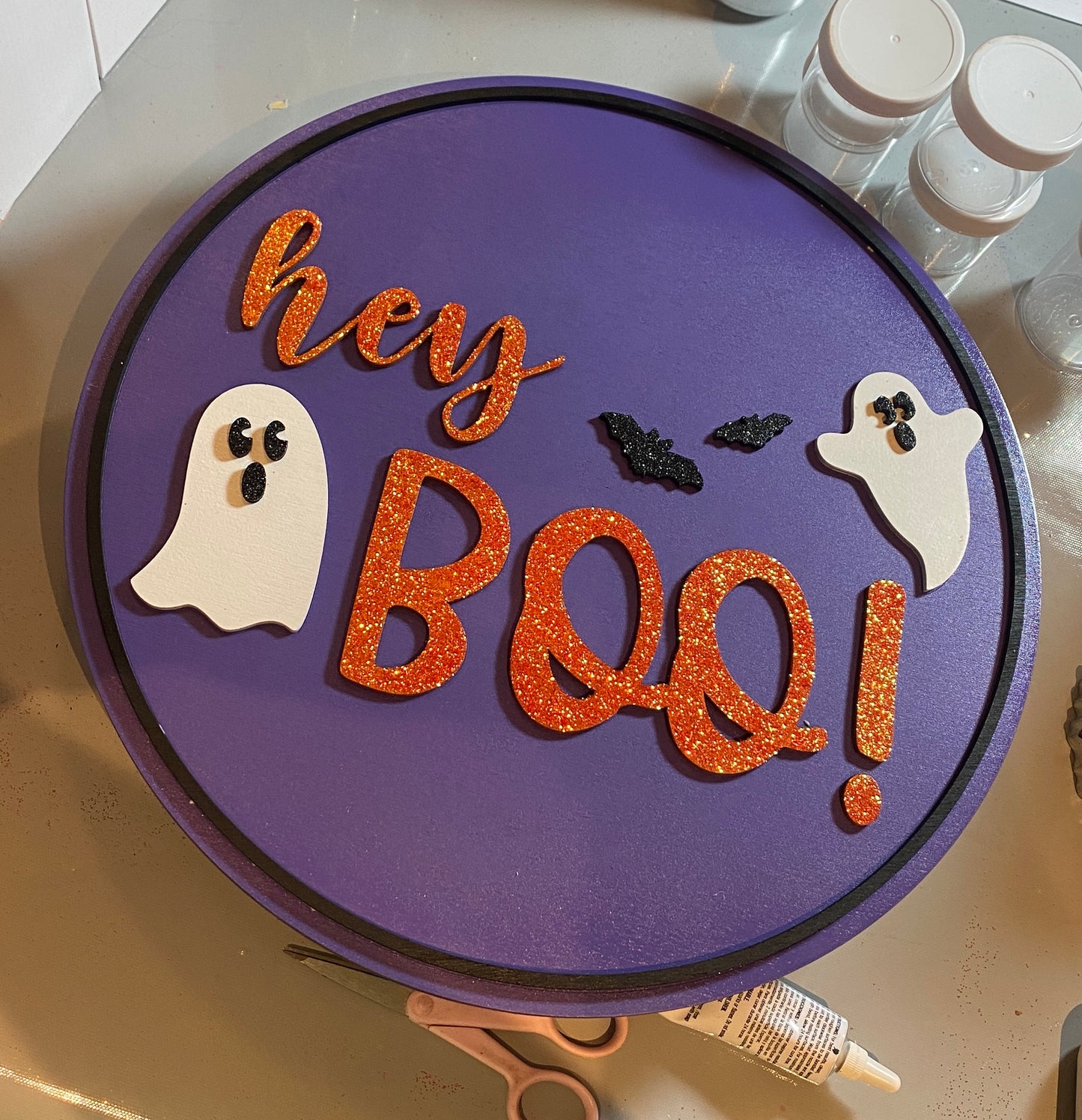 Hey Boo Door Hanger DIY Kit | Unfinished | Paint Your Own
