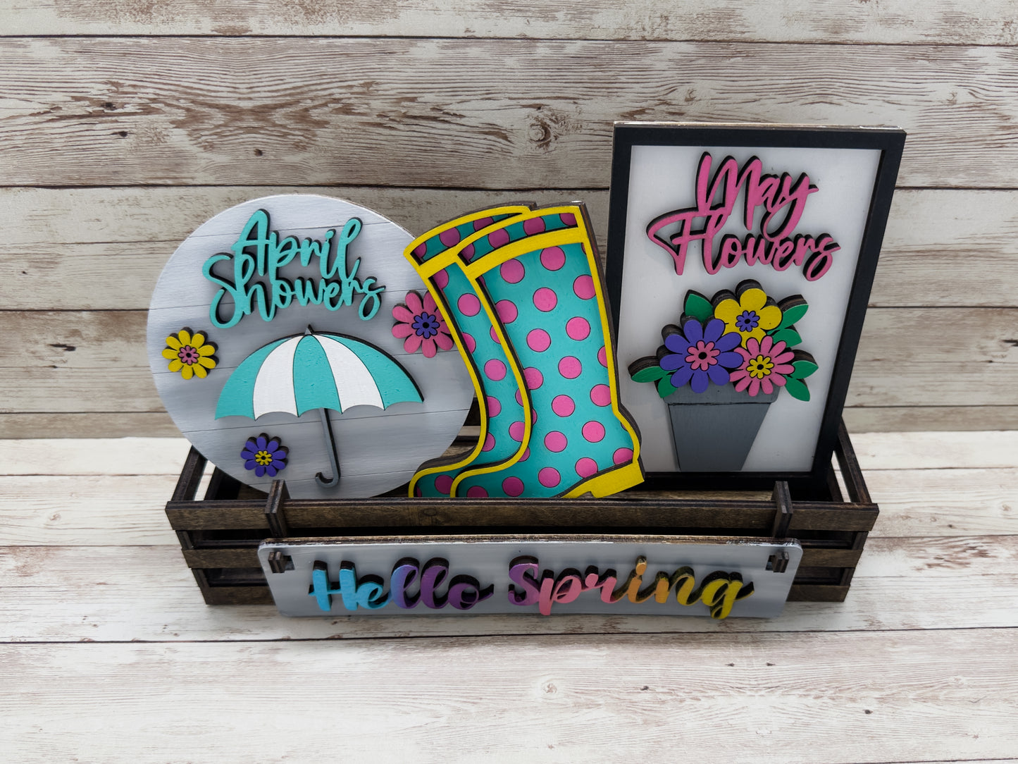 CLEARANCE Interchangeable Crate Shelf Sitter Base Riser