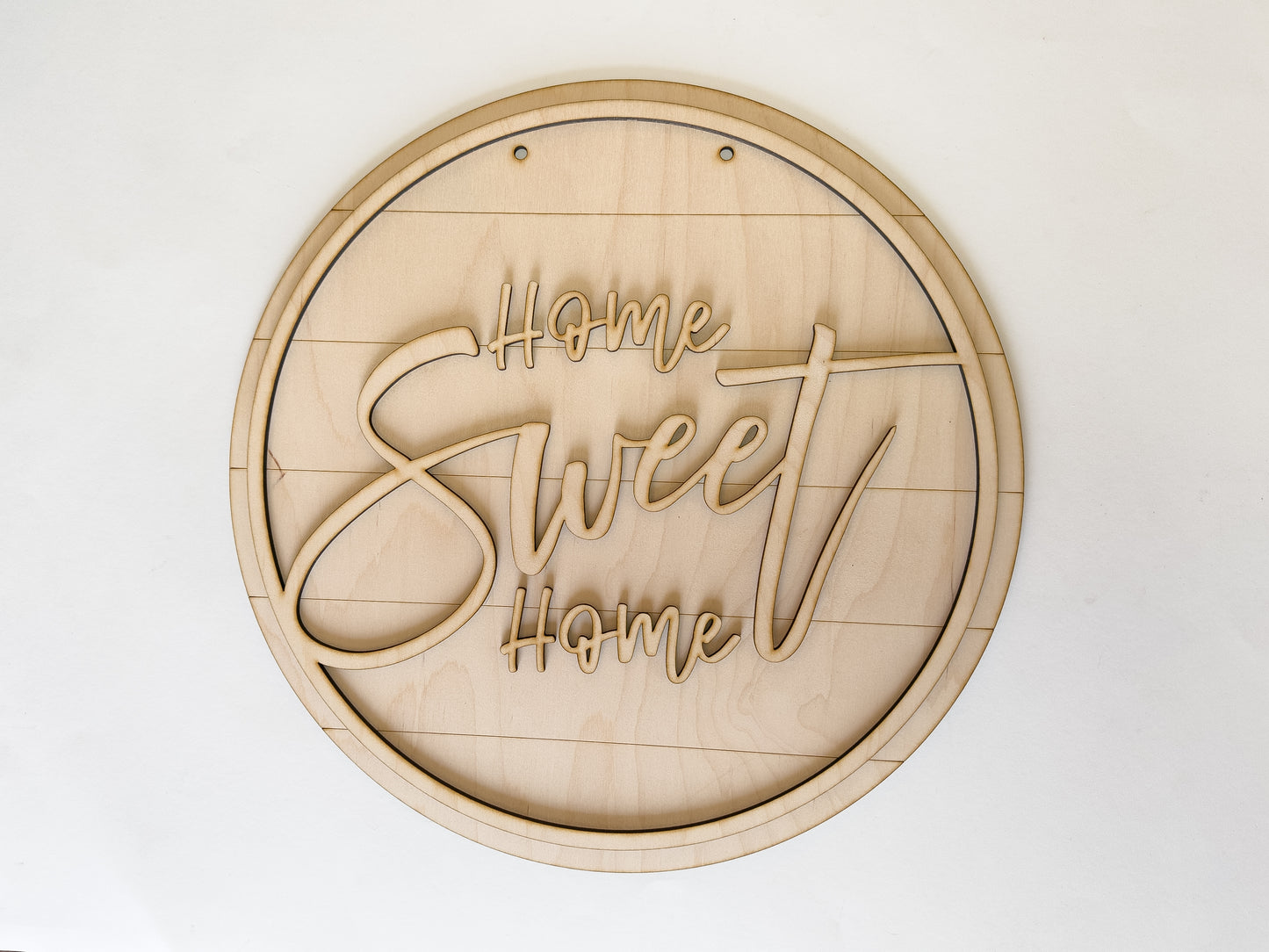 Home Sweet Home Door Hanger DIY Kit | Unfinished | Paint Your Own