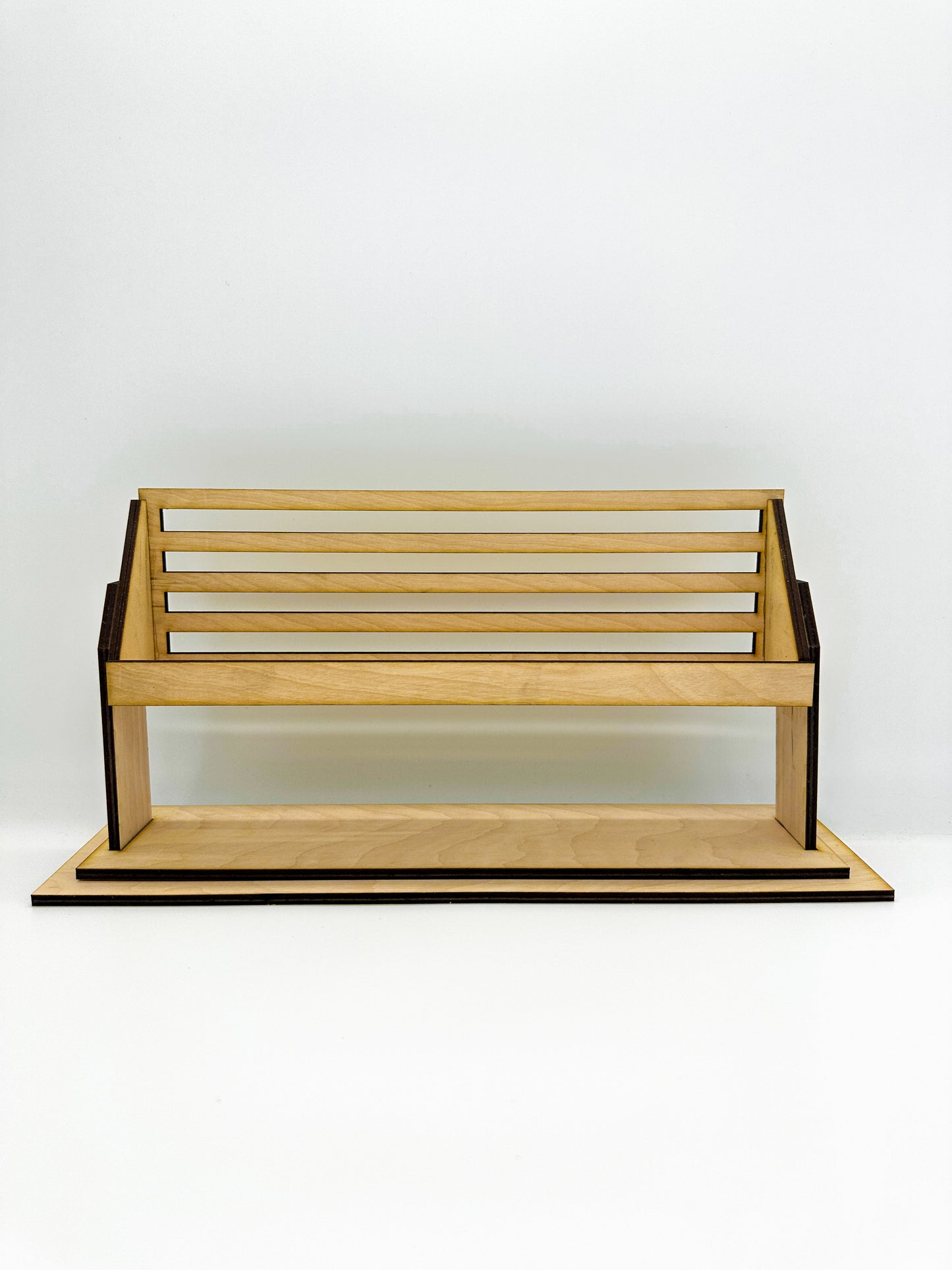 Bench Shelf Sitter Base Riser DIY Kit | Unfinished Paint Your Own