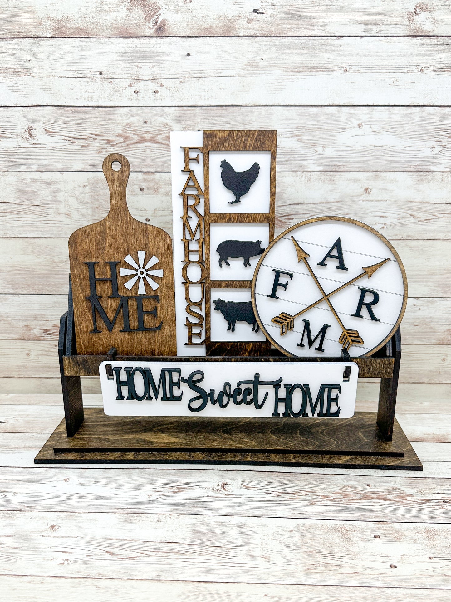 Farmhouse Shelf Sitter Insert | Interchangeable Add On