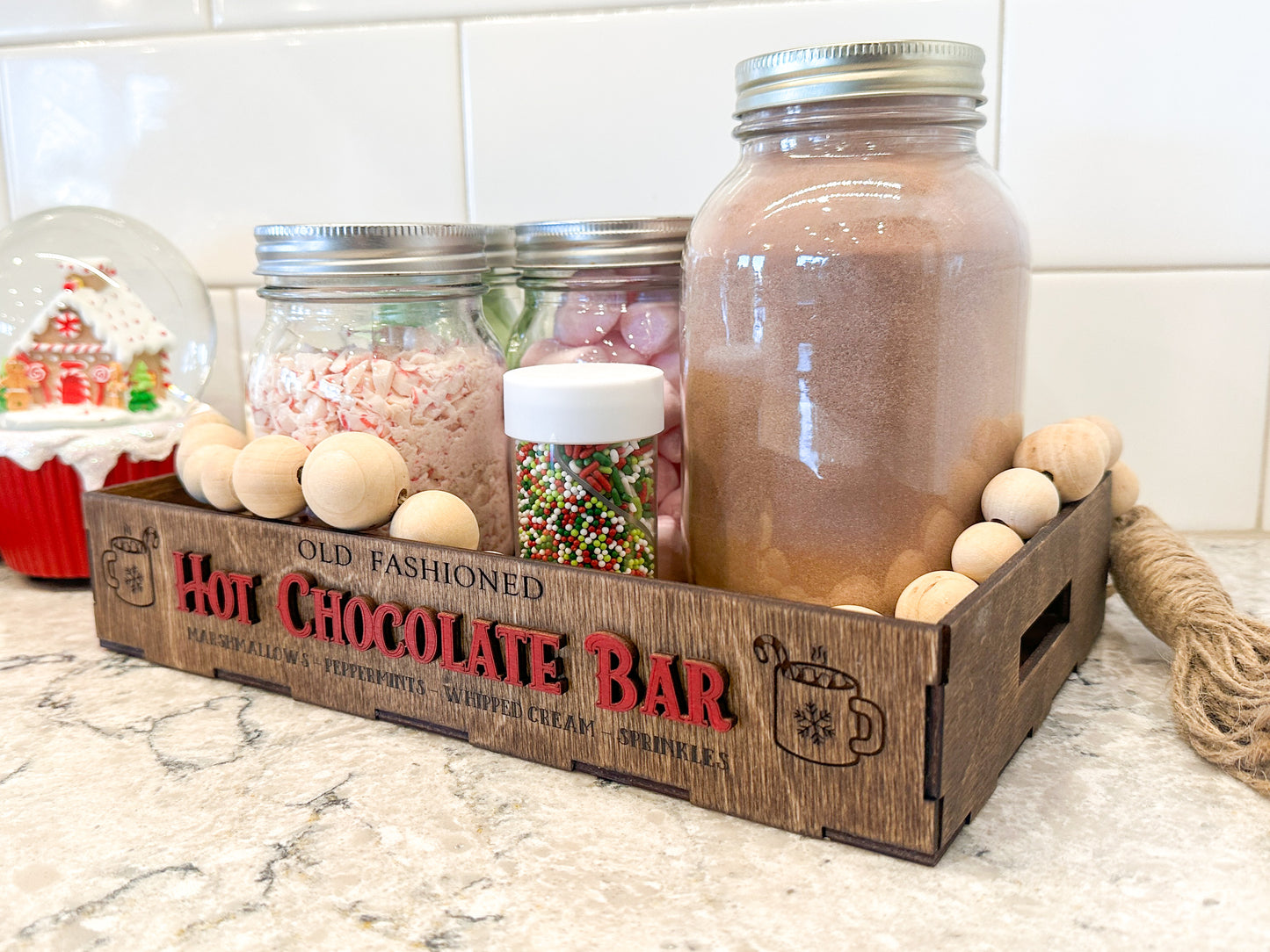 Old Fashioned Hot Cocoa Tray