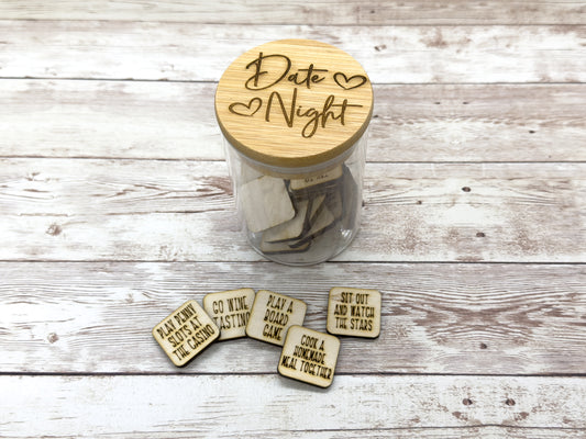 Date Night Jar | Valentine's Gift | Anniversary Present