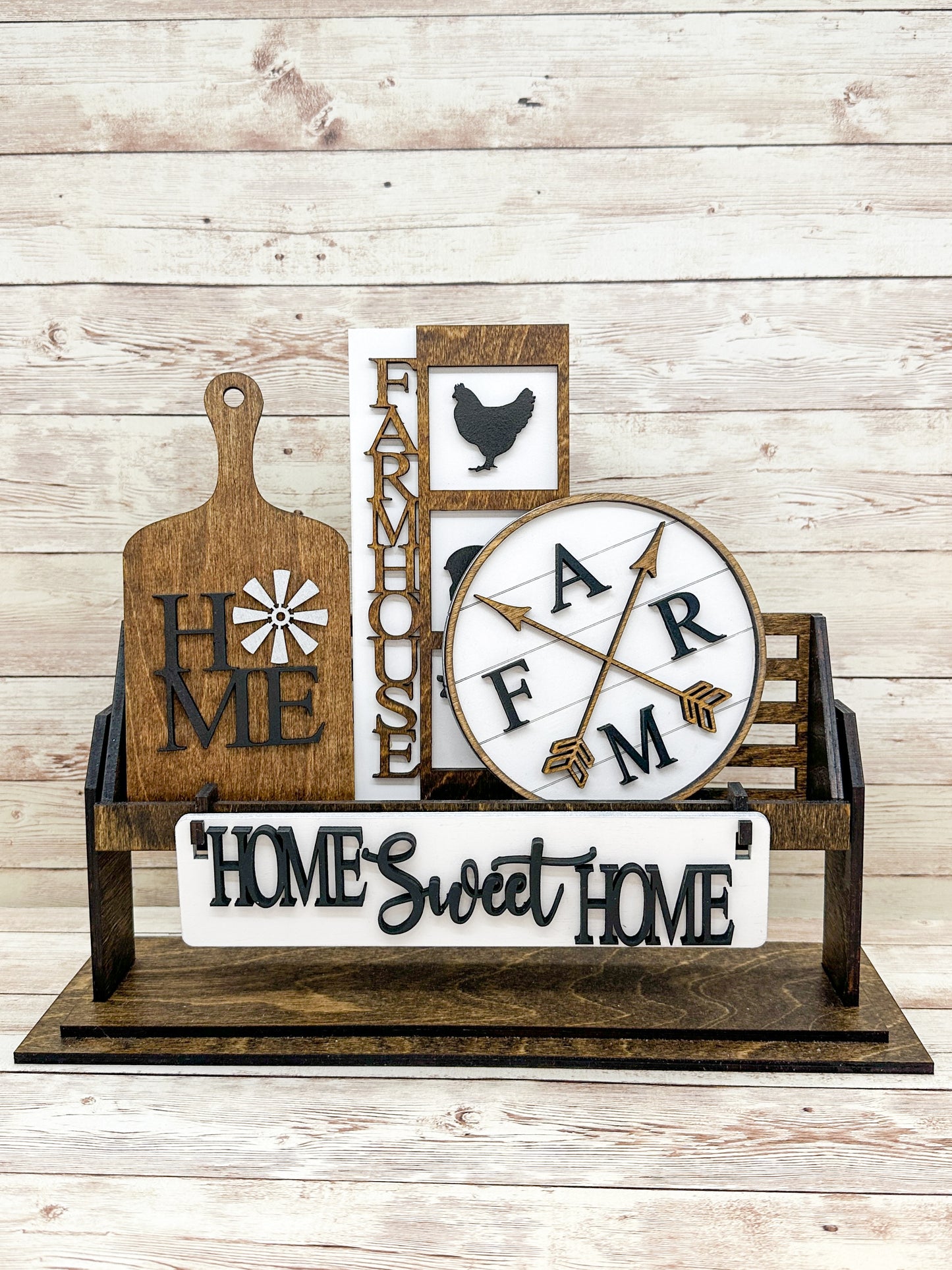 Farmhouse Shelf Sitter Insert | Interchangeable Add On