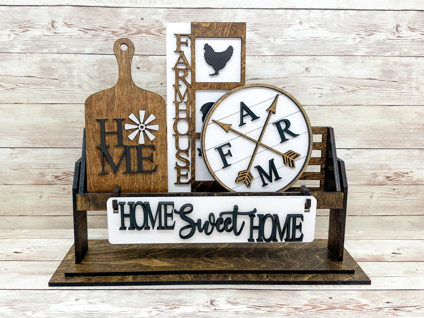 Farmhouse Shelf Sitter Insert | Interchangeable Add On