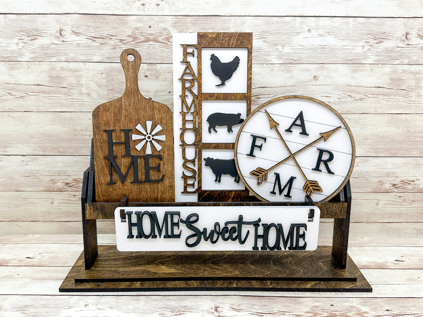 Farmhouse Shelf Sitter Insert | Interchangeable Add On