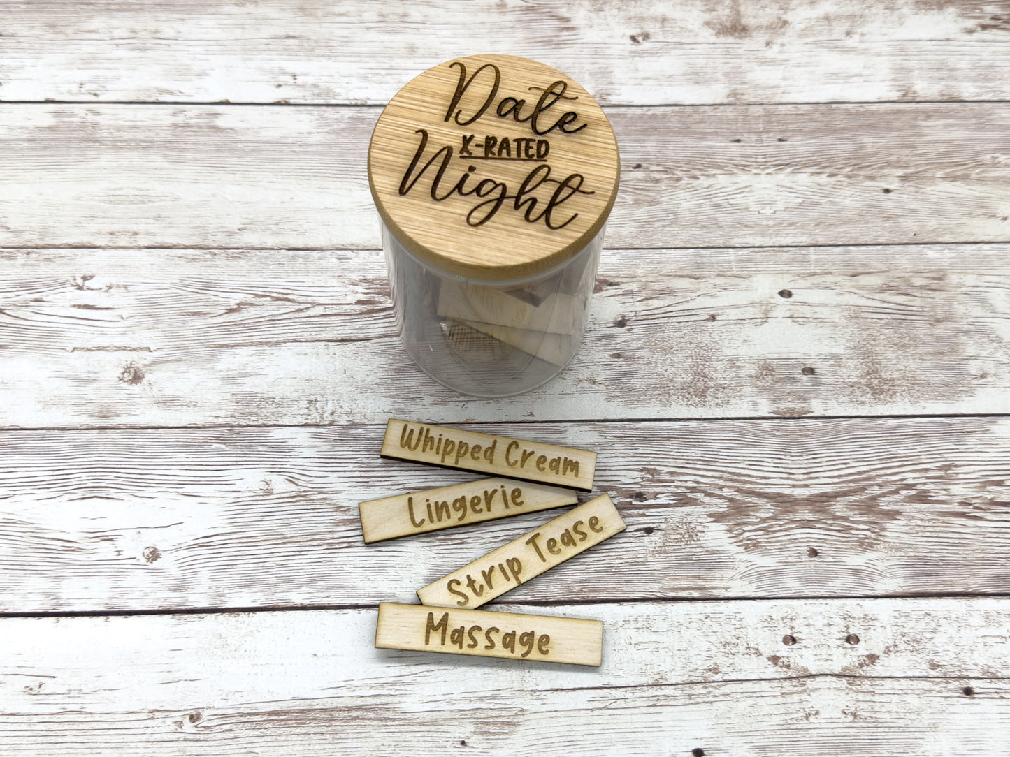 X-RATED Date Night Jar | Valentine's Gift | Anniversary Present