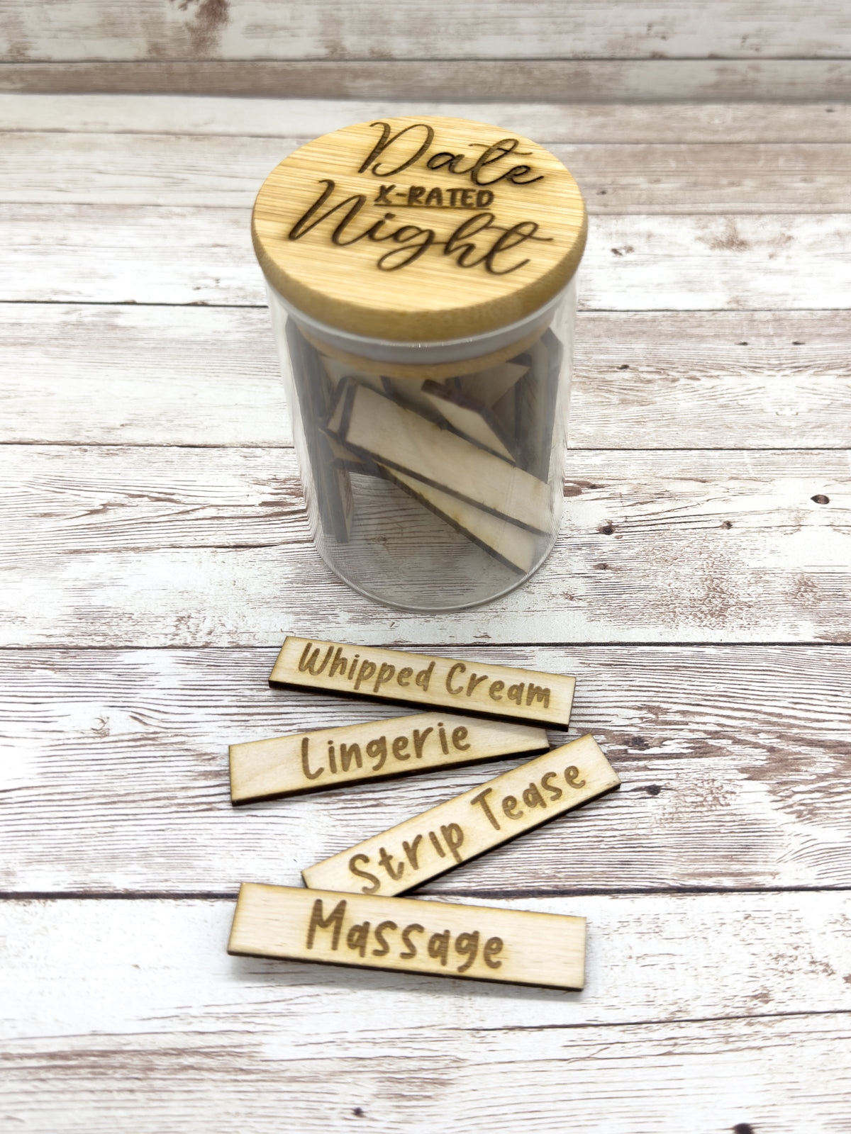 X-RATED Date Night Jar | Valentine's Gift | Anniversary Present