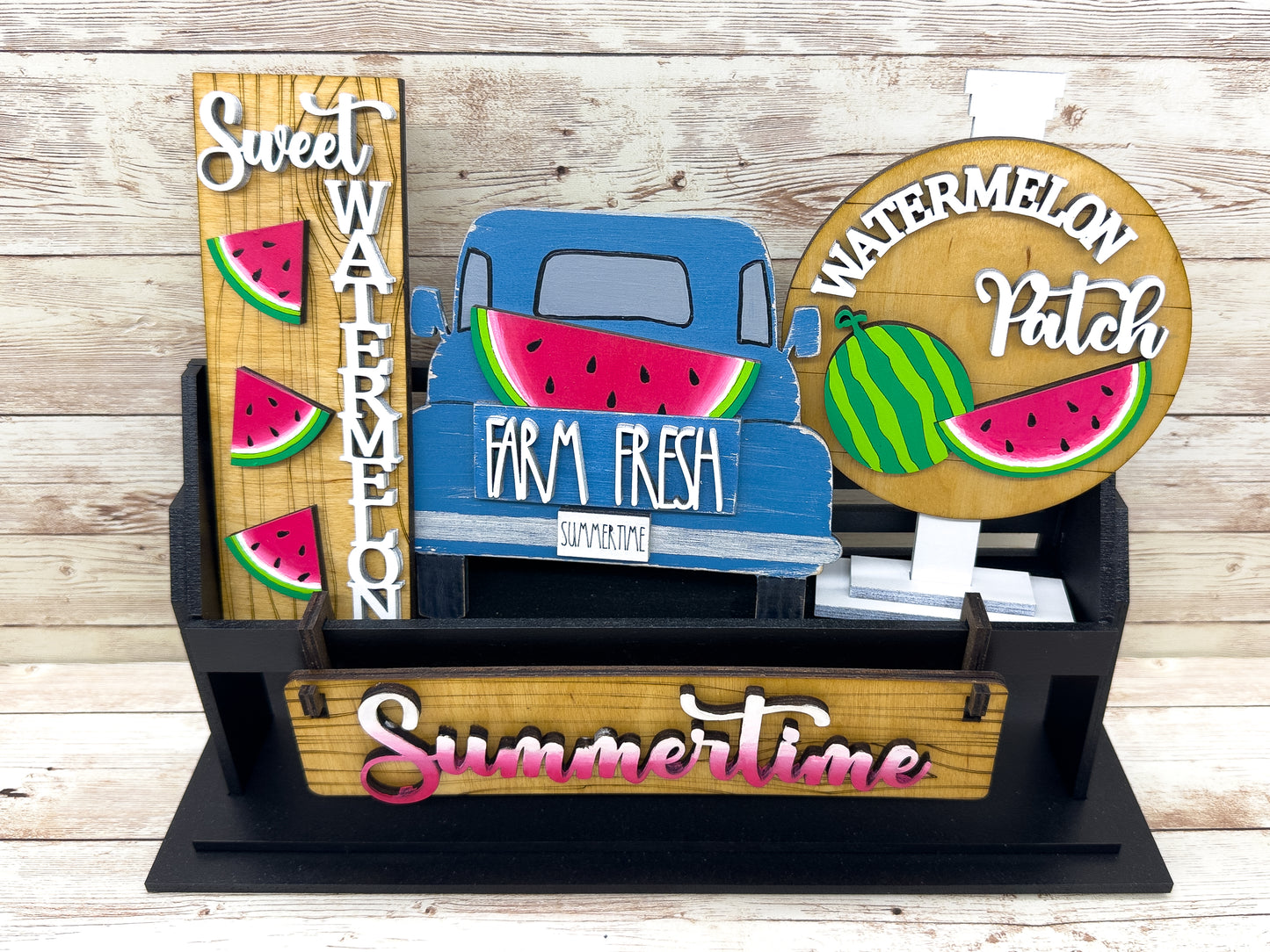 Watermelon Summertime Shelf Sitter Insert | Interchangeable Add On